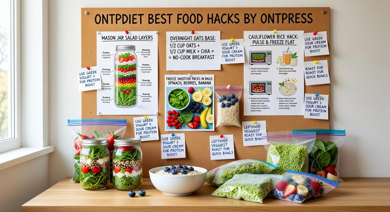 ontpdiet best food hacks by ontpress
